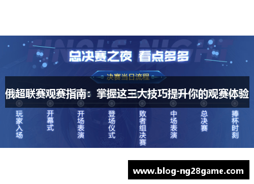 俄超联赛观赛指南：掌握这三大技巧提升你的观赛体验
