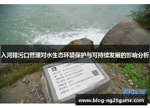 入河排污口管理对水生态环境保护与可持续发展的影响分析